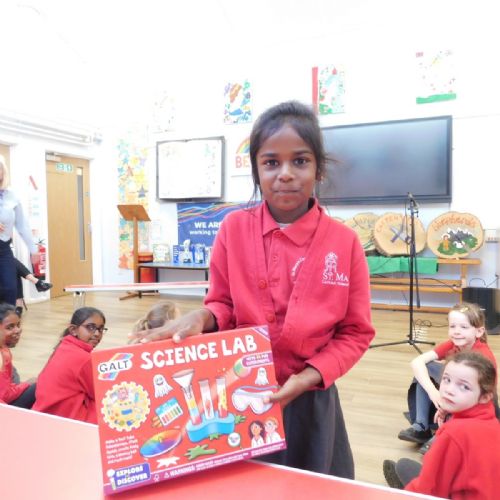 Science Spelling Bee Champions